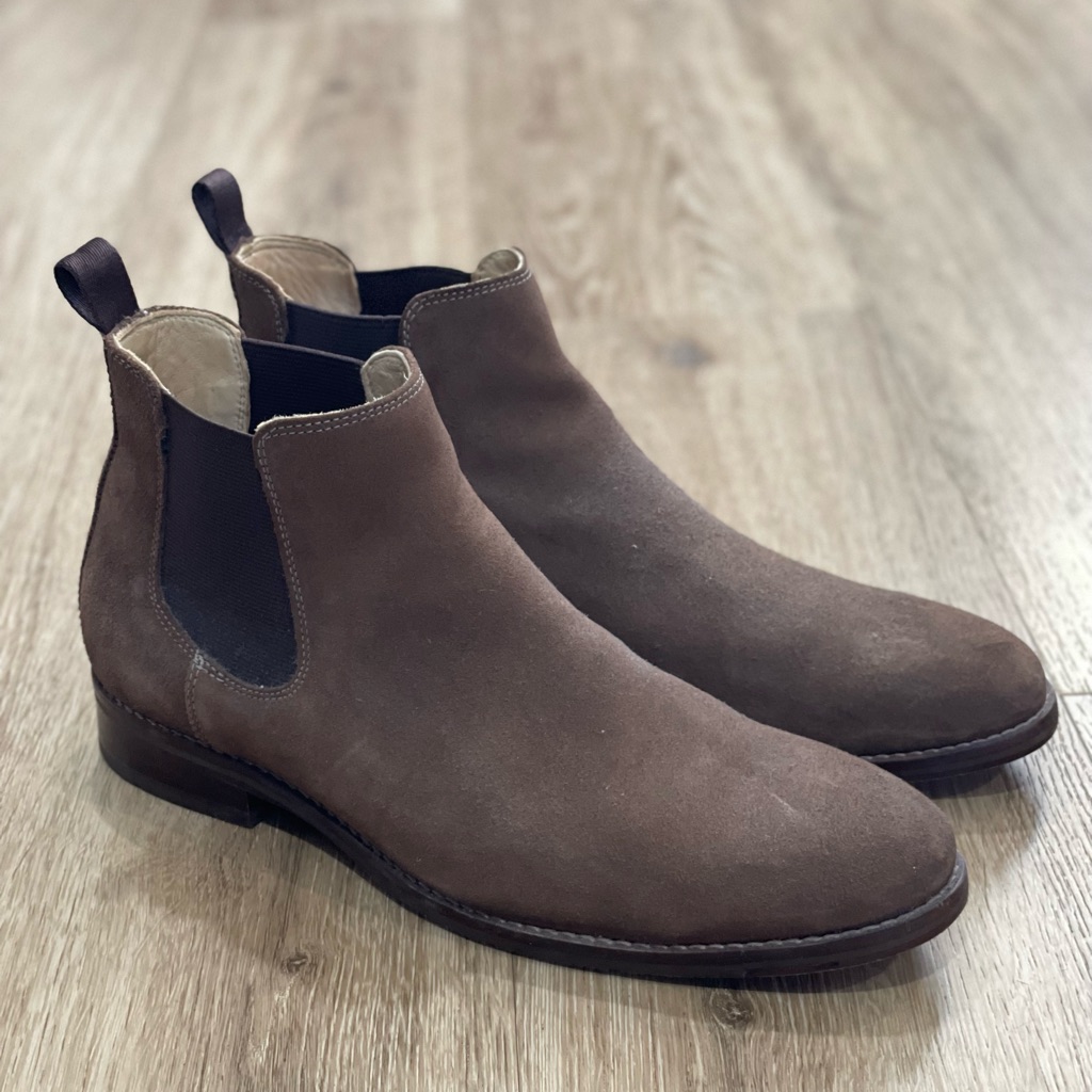 Johnston And Murphy Sheepskin Chelsea Boot